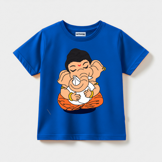 Ganesha hugging Modak